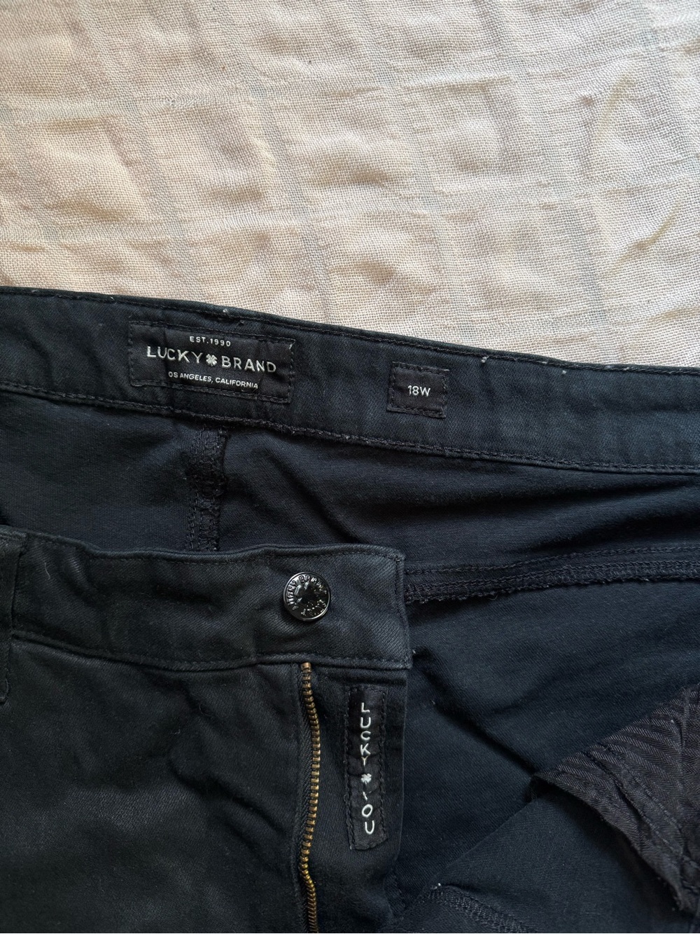 Lucky Brand Women's Black Jeans